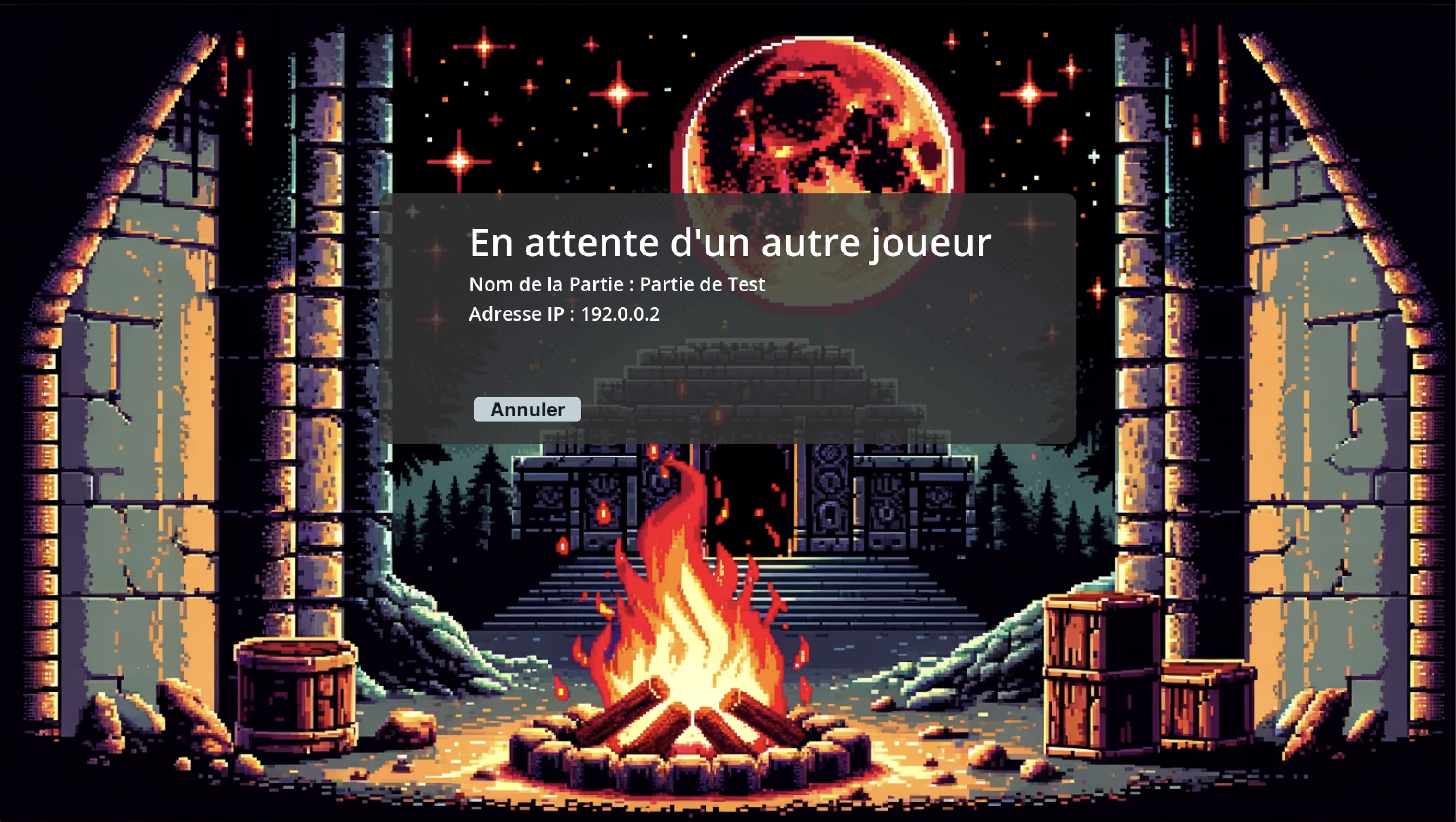 Menu d'Attente